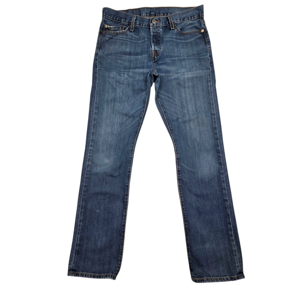 Levi's Men's Straight Jeans in Medium Blue Wash